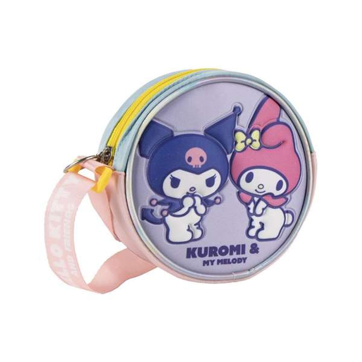 Bolso Bandolera Hello Kitty Lila 13 x 13 x 4 cm