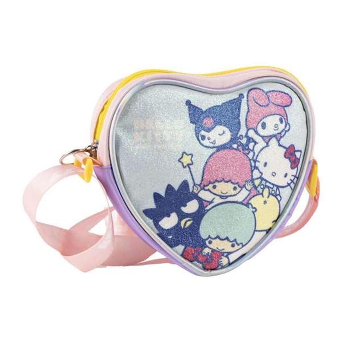 Bolso Bandolera Hello Kitty Azul claro 15 x 14 x 4 cm