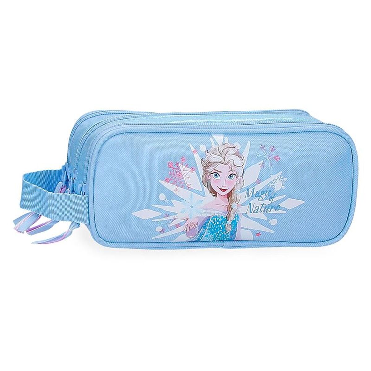 Estuche Escolar Disney Frozen Azul