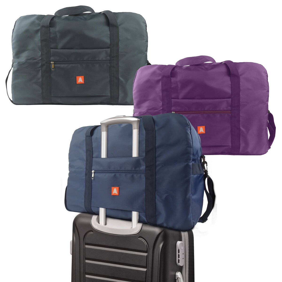 Scape Travel bolsa de viaje 60L (azul, negro, lila)