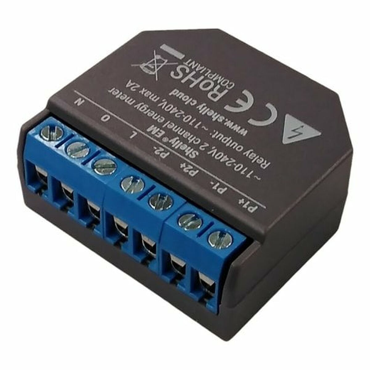 Módulo switch Wi-Fi Shelly SHELLY EM + 50A CLAMP