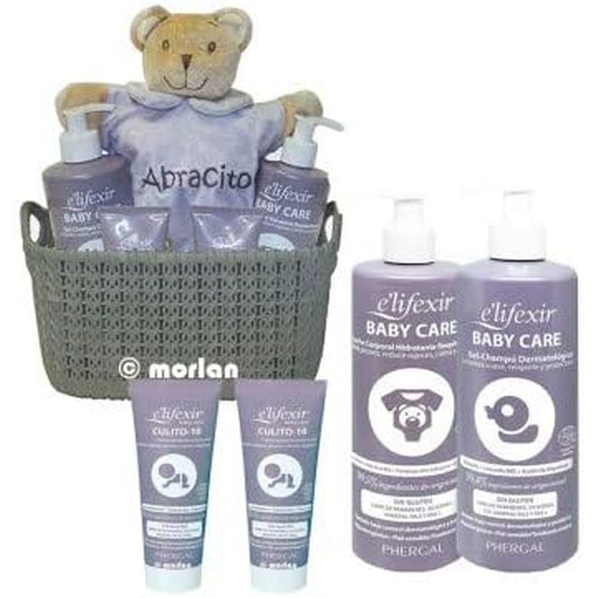 Set de higiene Elifexir BABY CARE 6 Piezas