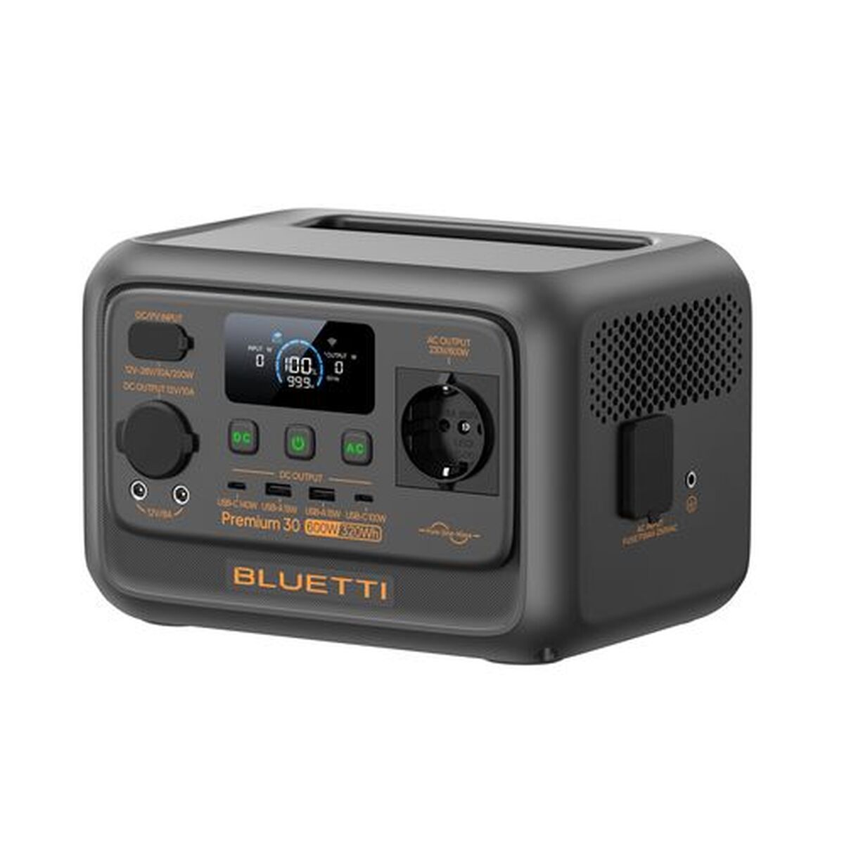 Estación de energía portátil Bluetti P-PR30V2-EU-GY-BL