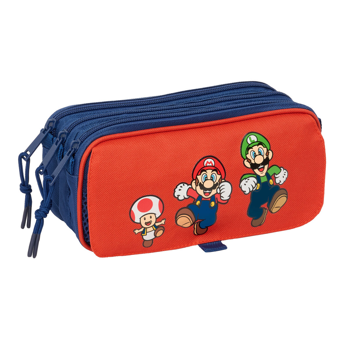 Portatodo Super Mario Mamma mia Rojo Azul marino 21,5 x 10 x 8 cm