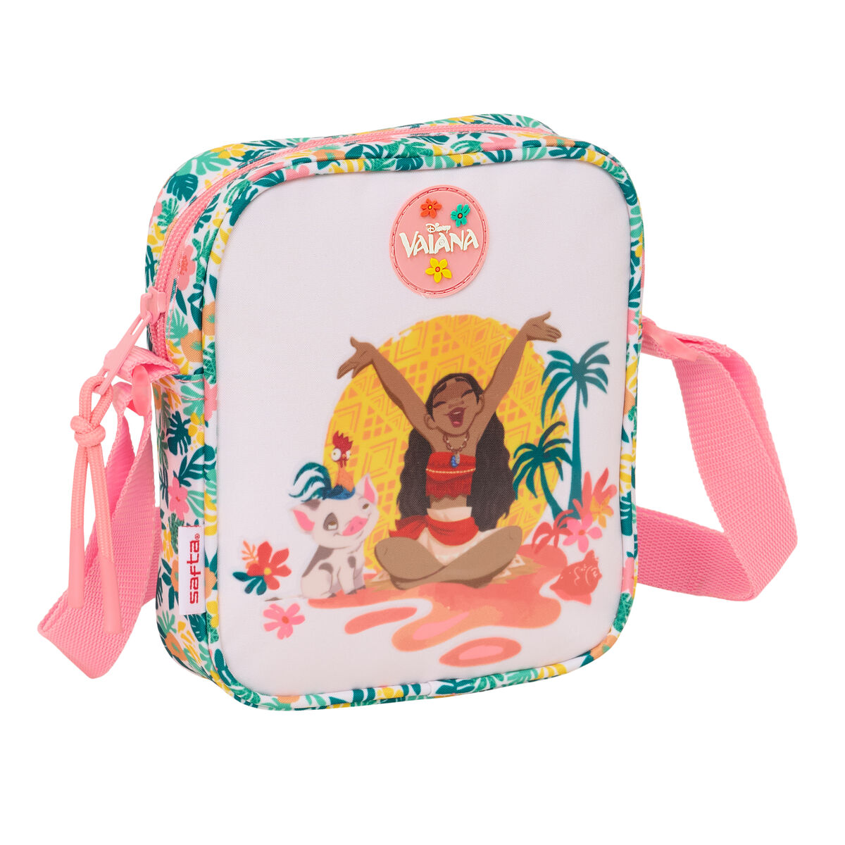 Bolso Bandolera Vaiana Multicolor 16 x 18 x 4 cm