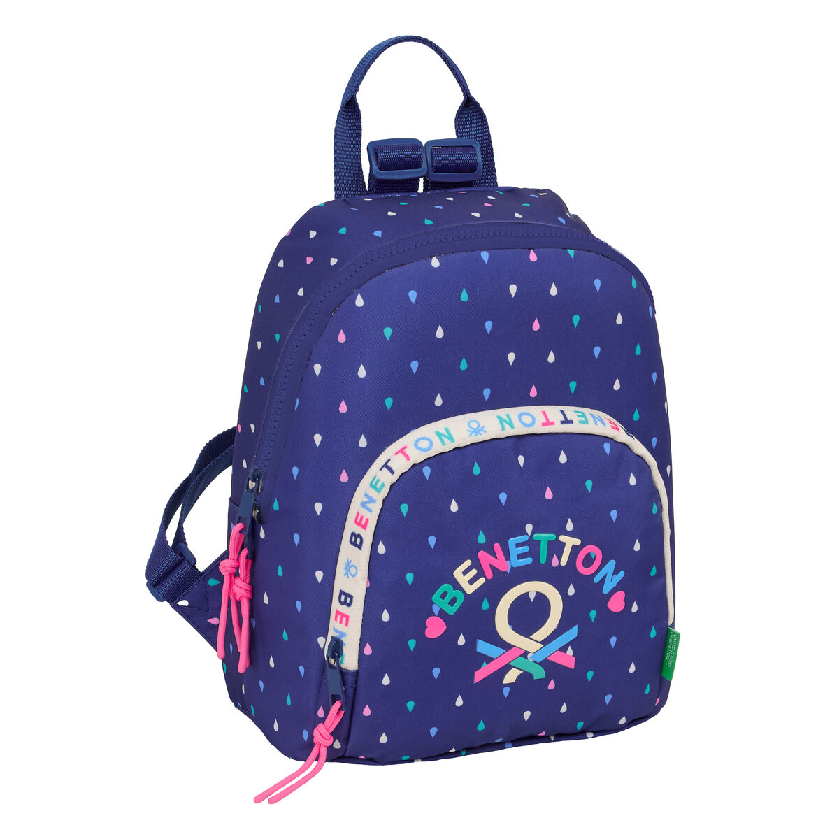 Mochila Benetton Drop Multicolor 25 x 30 x 13 cm