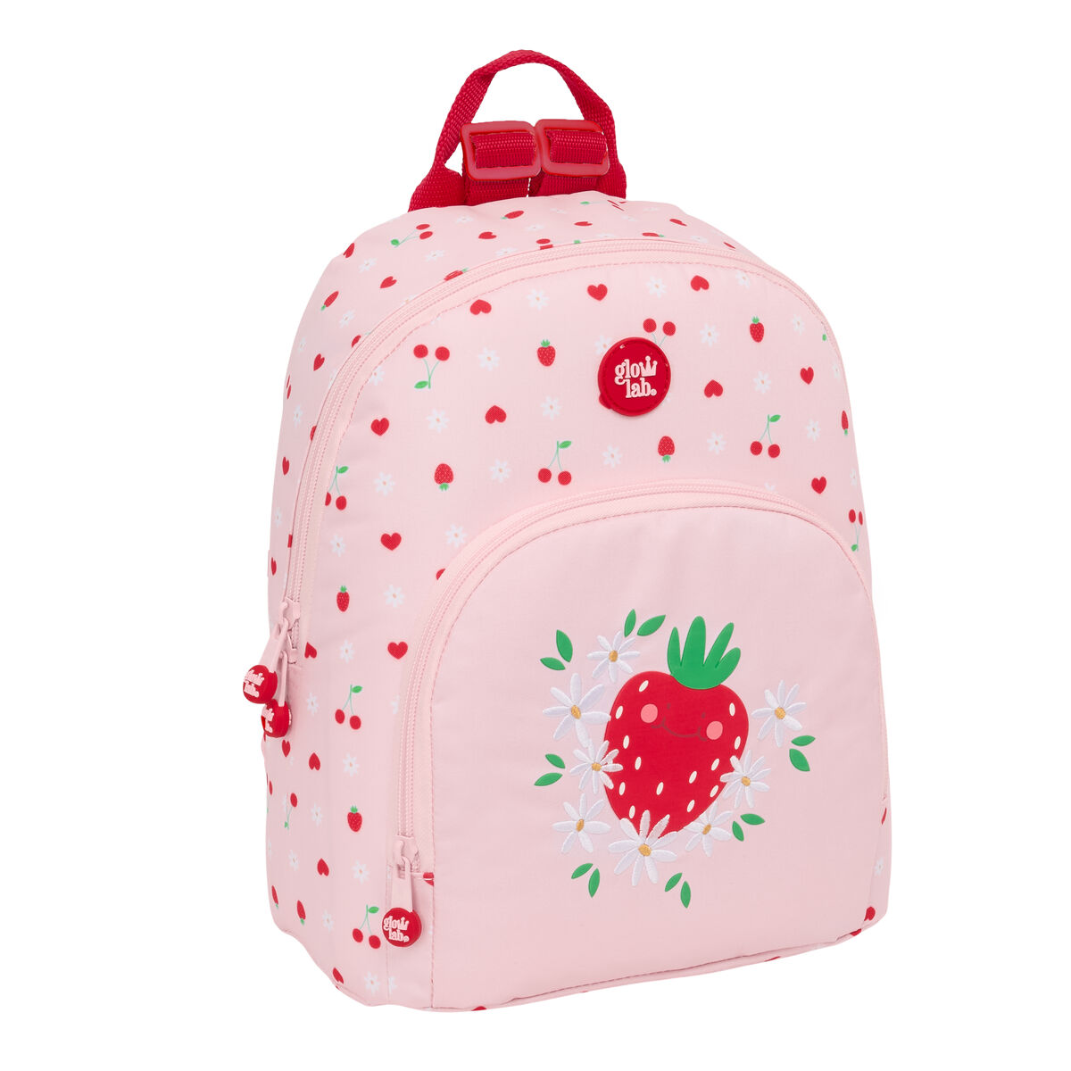 Mochila Glow Lab Frutitas 25 x 30 x 13 cm