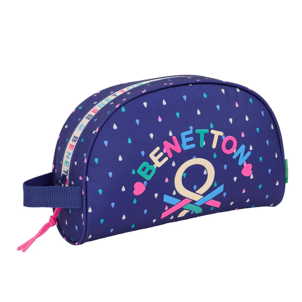 Neceser de Viaje Benetton Drop Multicolor 28 x 18 x 10 cm