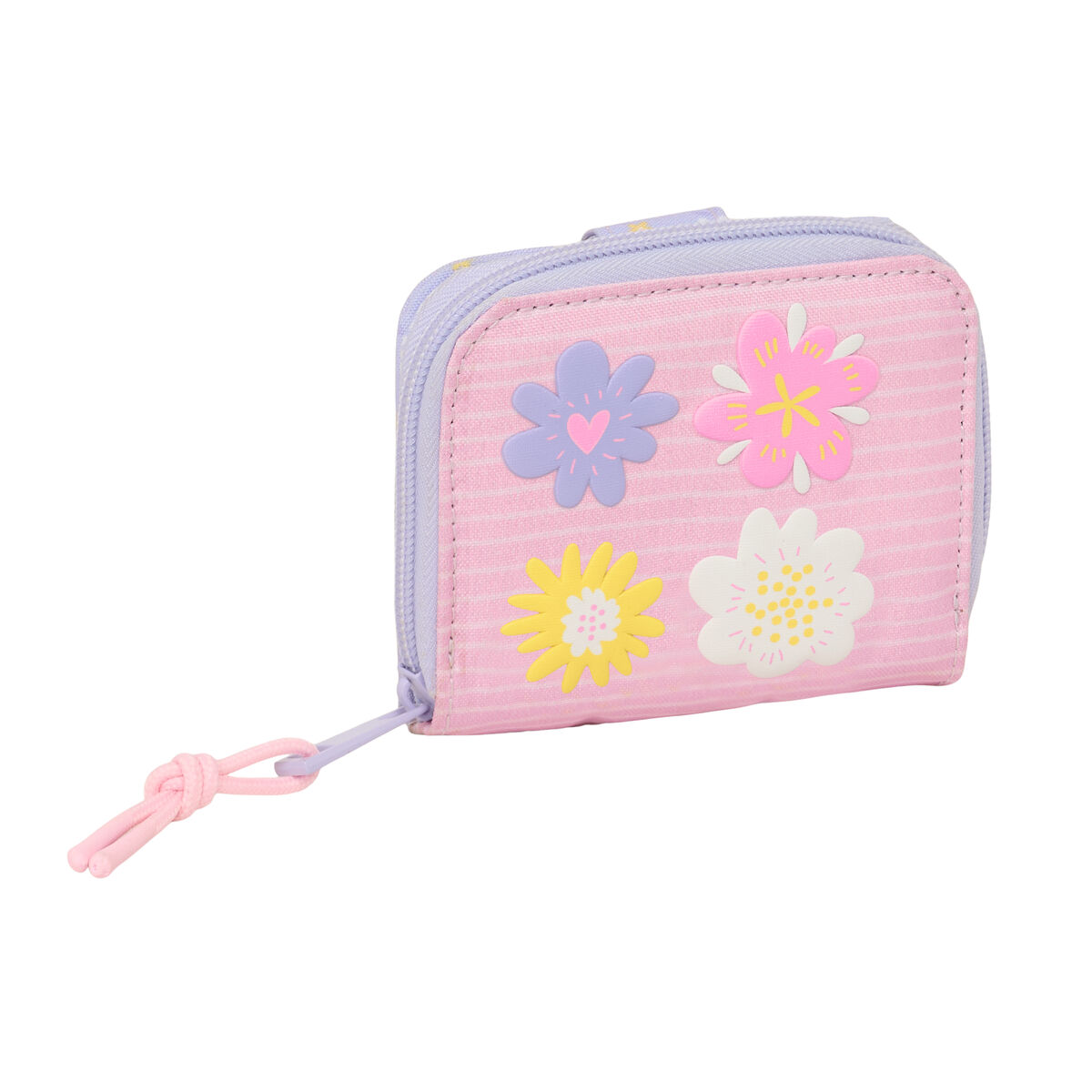 Cartera Safta Bouquet Rosa Lila