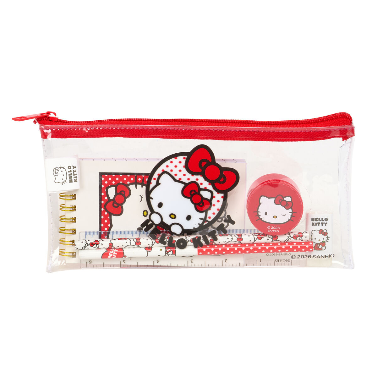Portatodo Hello Kitty Rosa 22,5 x 10,5 x 1 cm