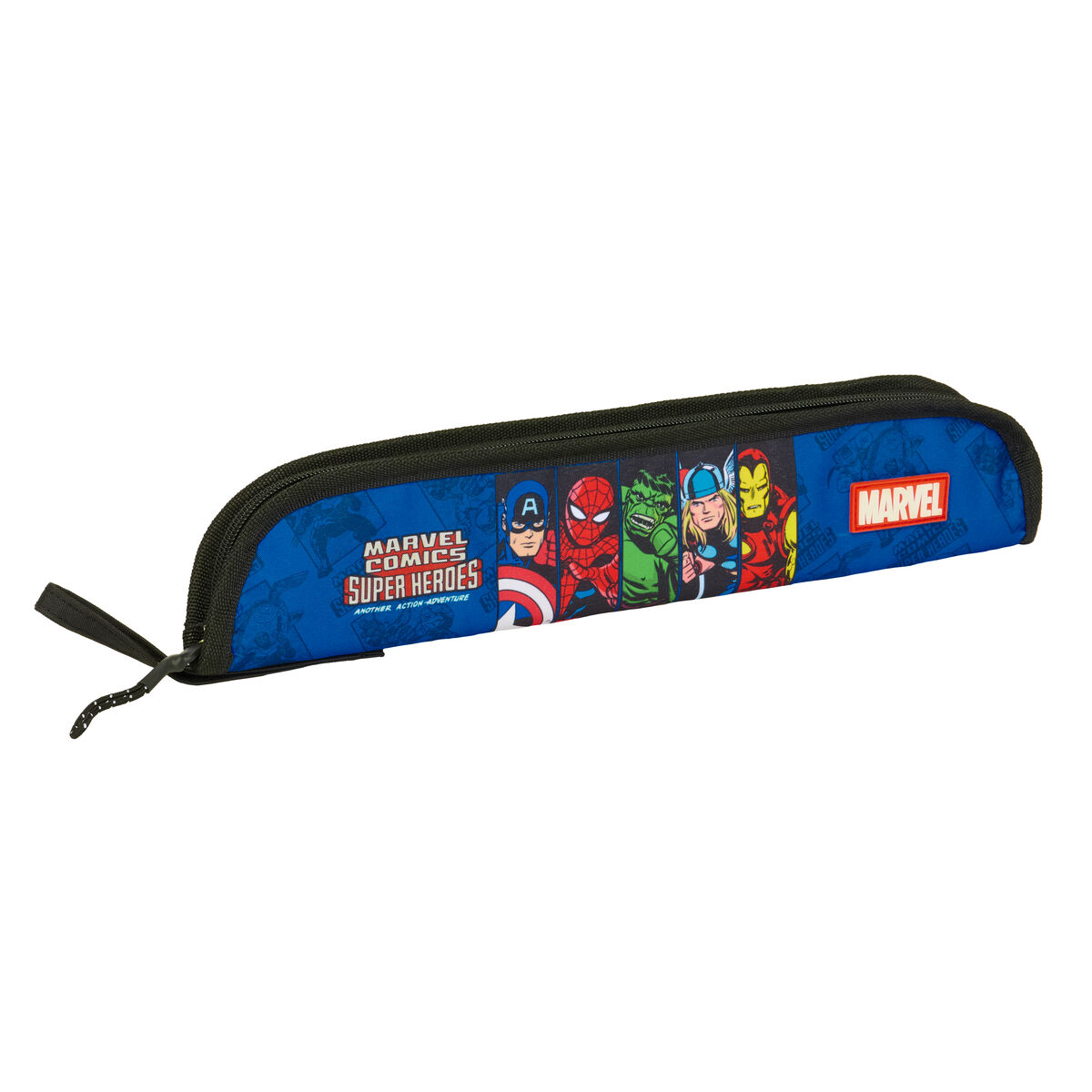 Portaflautas The Avengers Azul Negro 37 x 8 x 2 cm