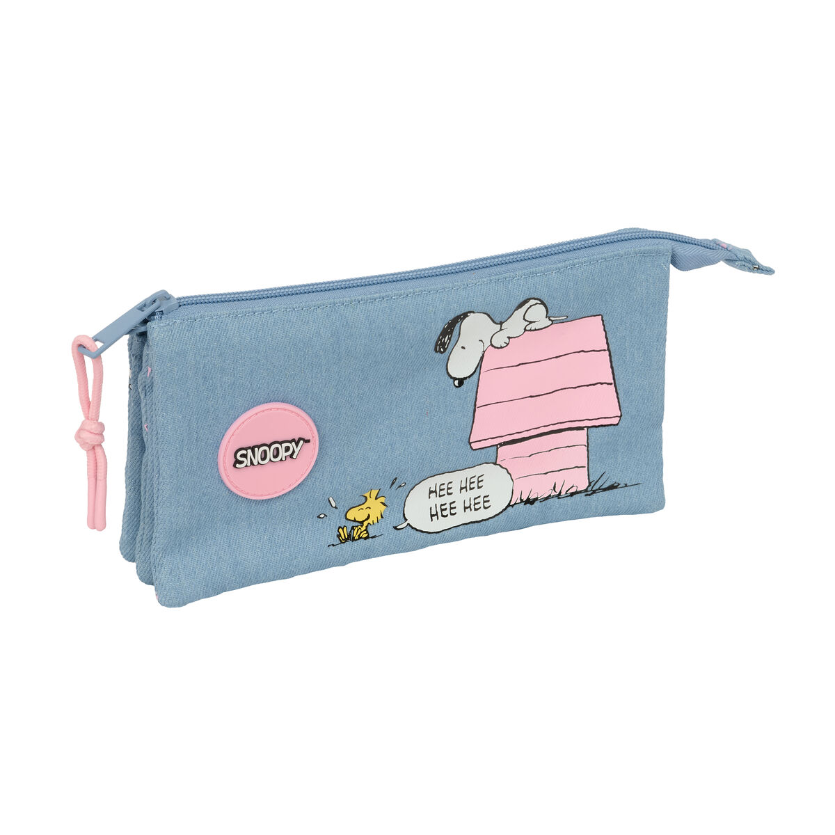 Portatodo Snoopy Denim 22 x 12 x 3 cm