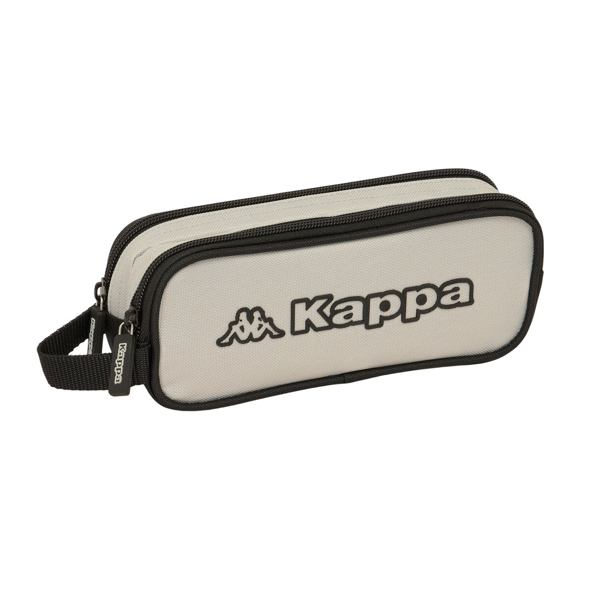 Portatodo Kappa Grey Negro Gris 21 x 8 x 6 cm