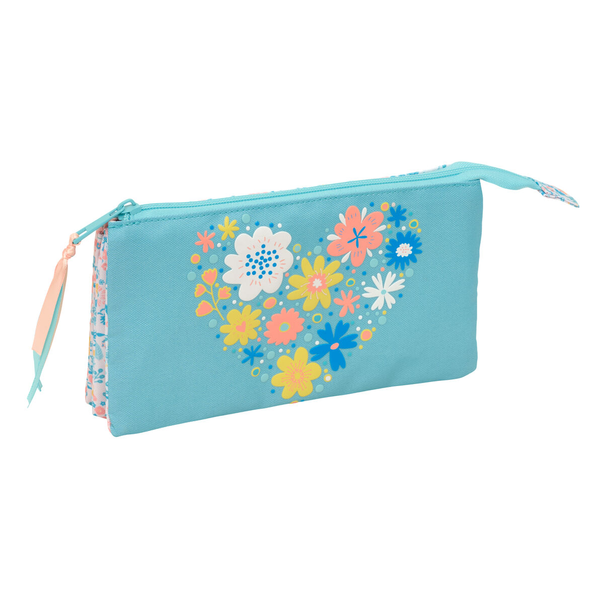 Portatodo Moos Fiori Multicolor 22 x 12 x 3 cm