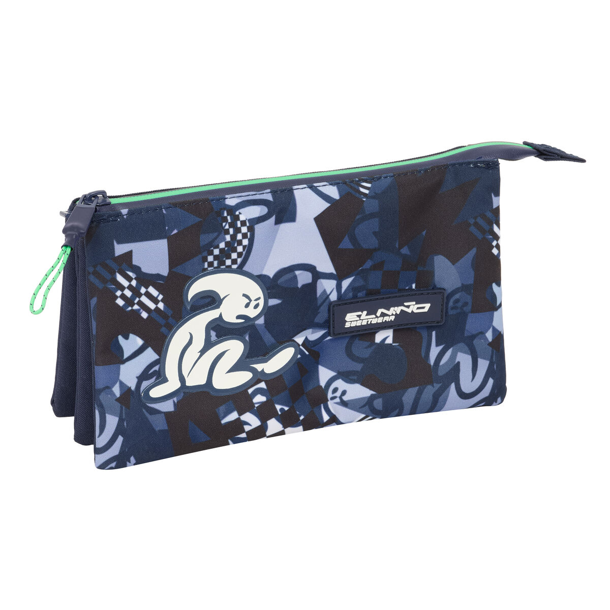 Portatodo El Niño Navy Azul marino 22 x 12 x 3 cm
