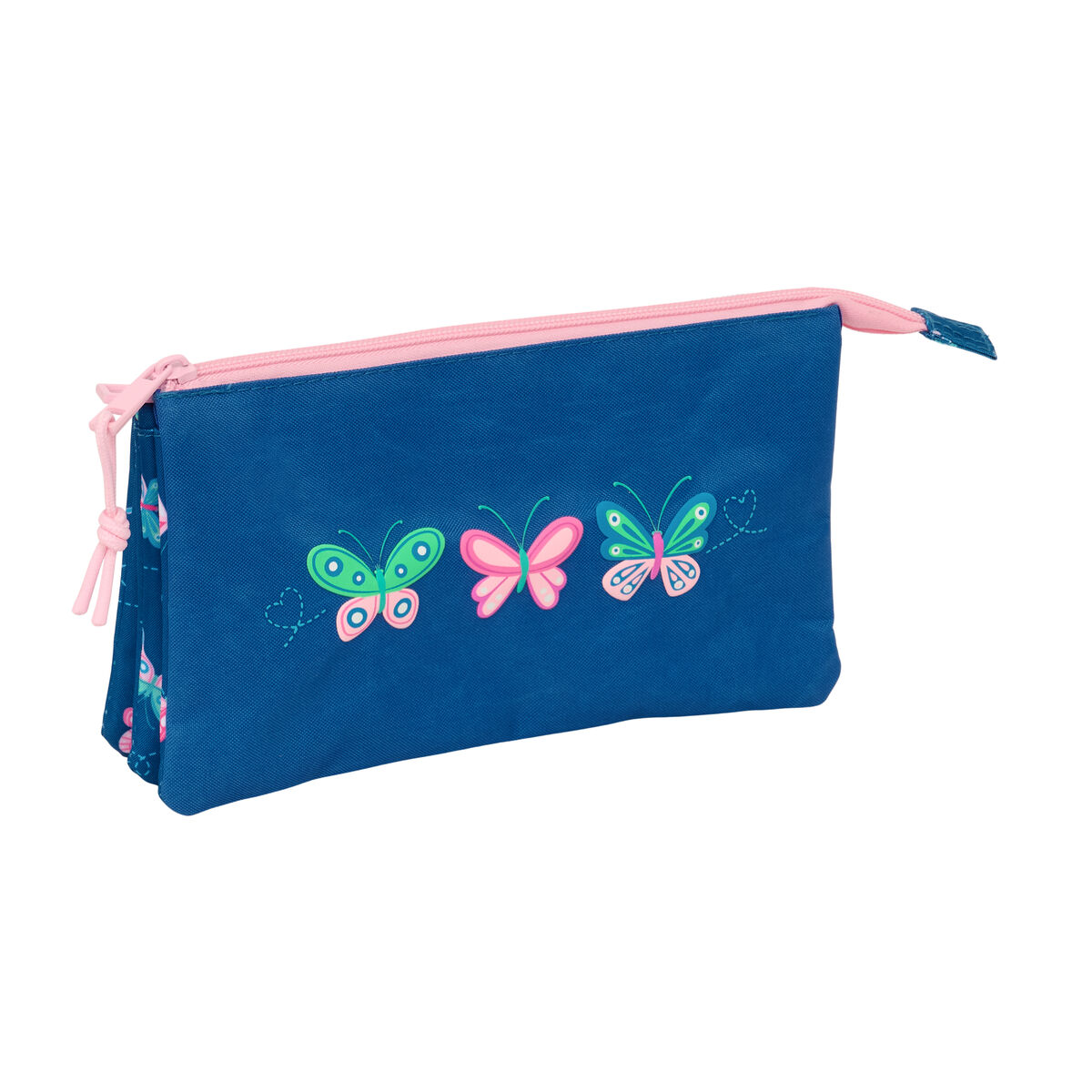 Portatodo BlackFit8 Mariposas Multicolor 22 x 12 x 3 cm
