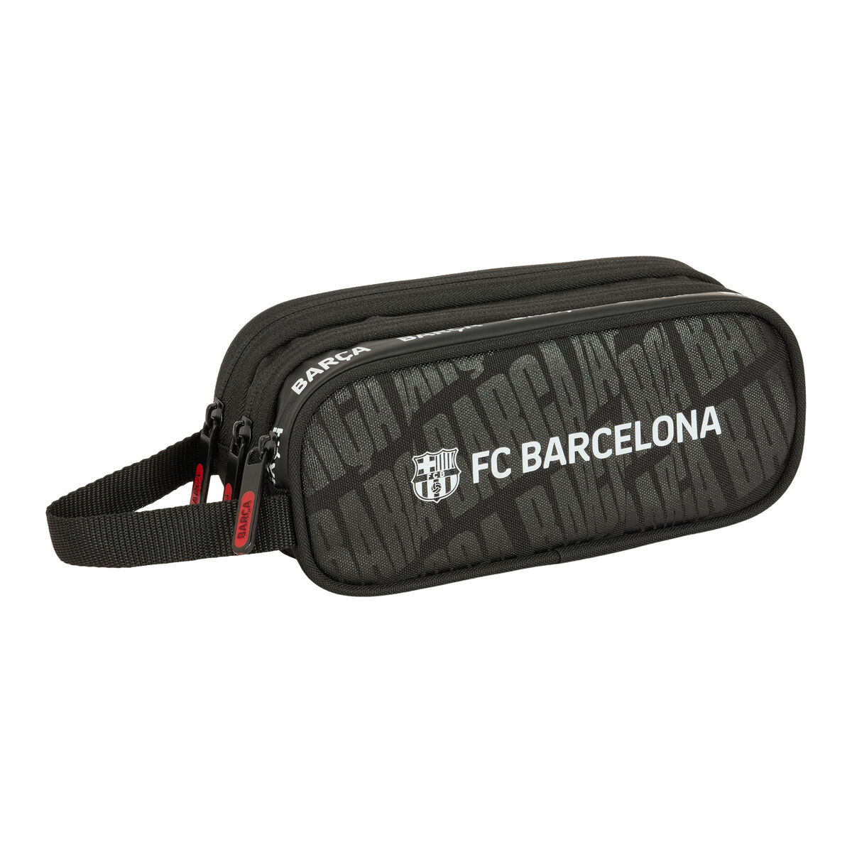 Portatodo F.C. Barcelona Negro 21 x 8.5 x 7 cm