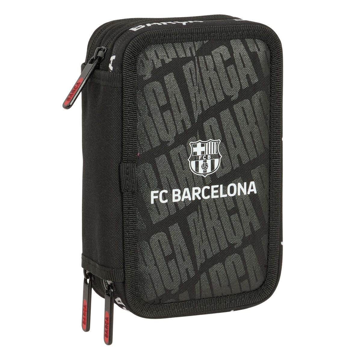 Portatodo F.C. Barcelona Negro 12,5 x 19,5 x 5,5 cm 37 Piezas