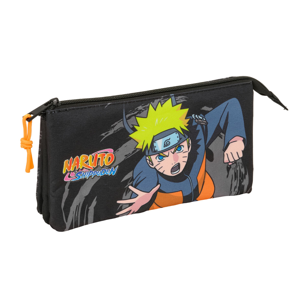 Portatodo Naruto Negro 22 x 12 x 3 cm