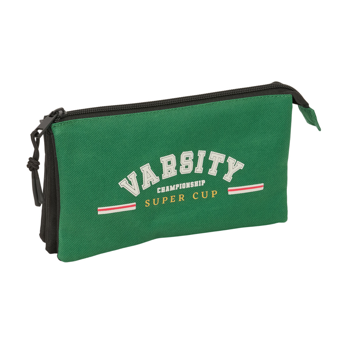 Portatodo BlackFit8 Varsity Negro Verde 22 x 12 x 3 cm