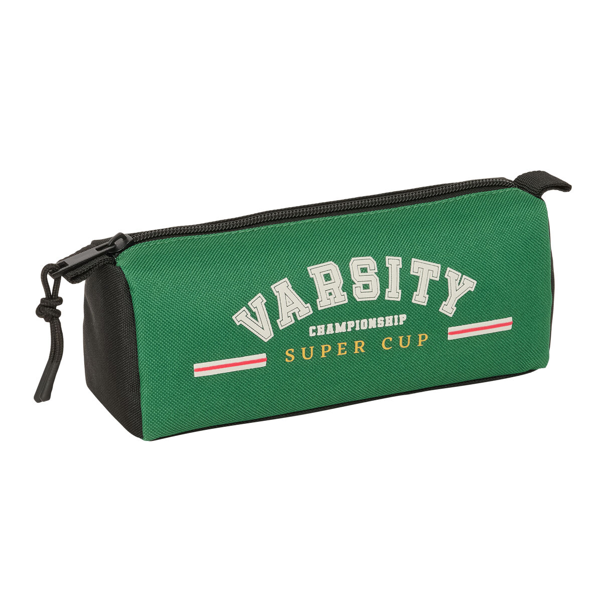 Portatodo BlackFit8 Varsity Negro Verde 21 x 8 x 7 cm