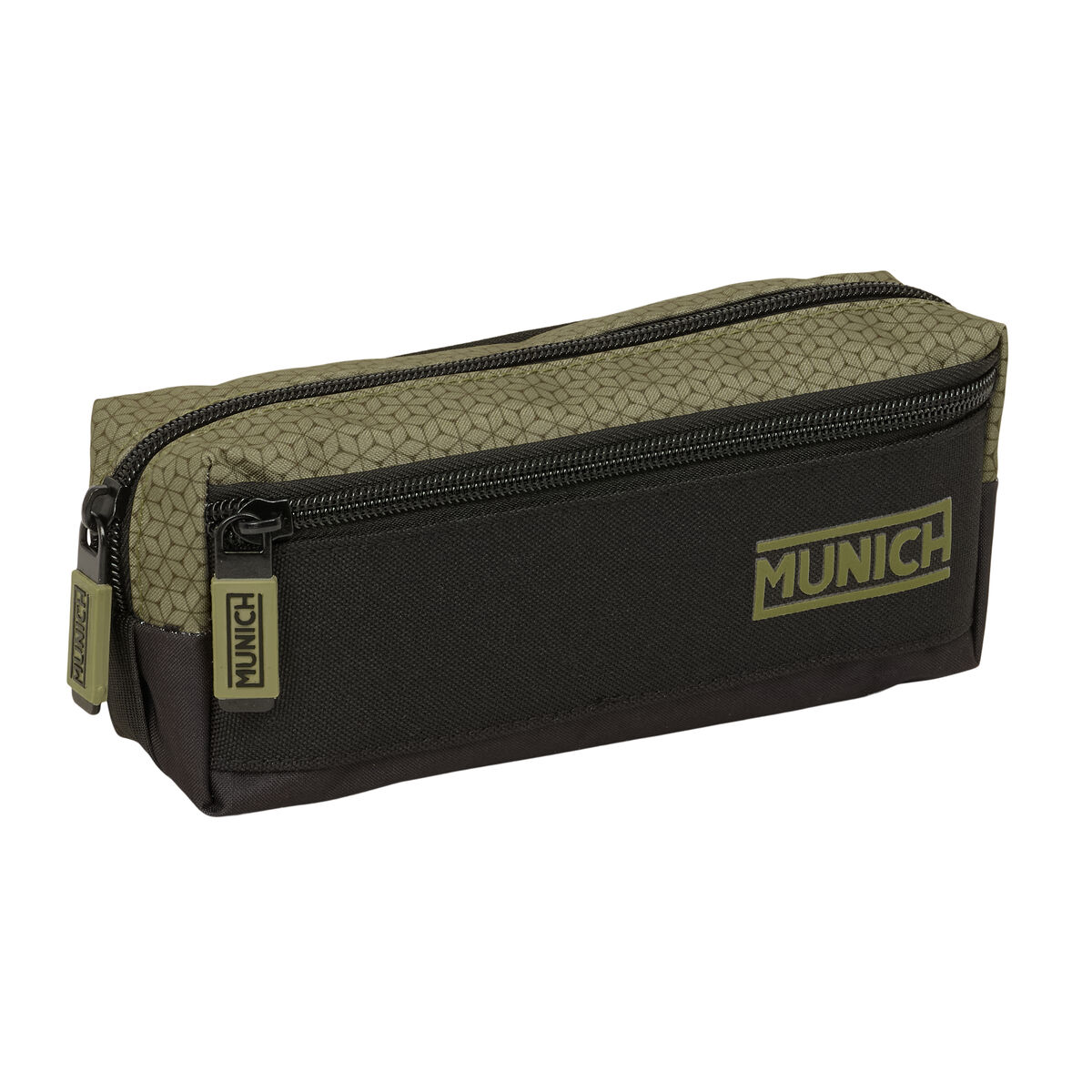 Portatodo Munich West Negro Verde 22 x 8,5 x 6 cm