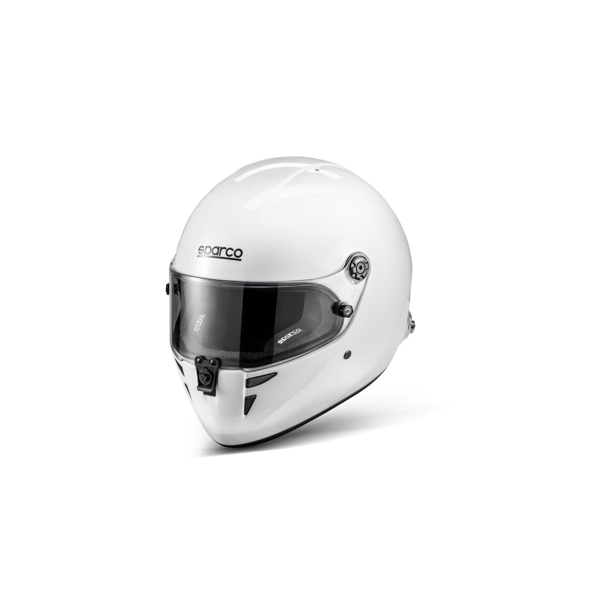 Casco Sparco STEALTH RF 8859-24 L Blanco Rojo Negro mate