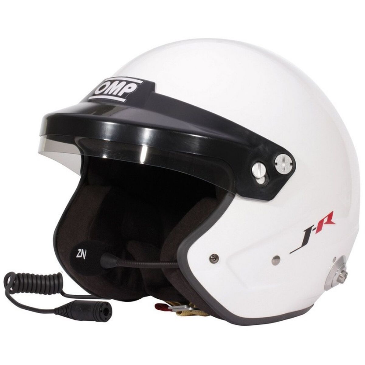 Casco OMP J-RALLY XL Blanco