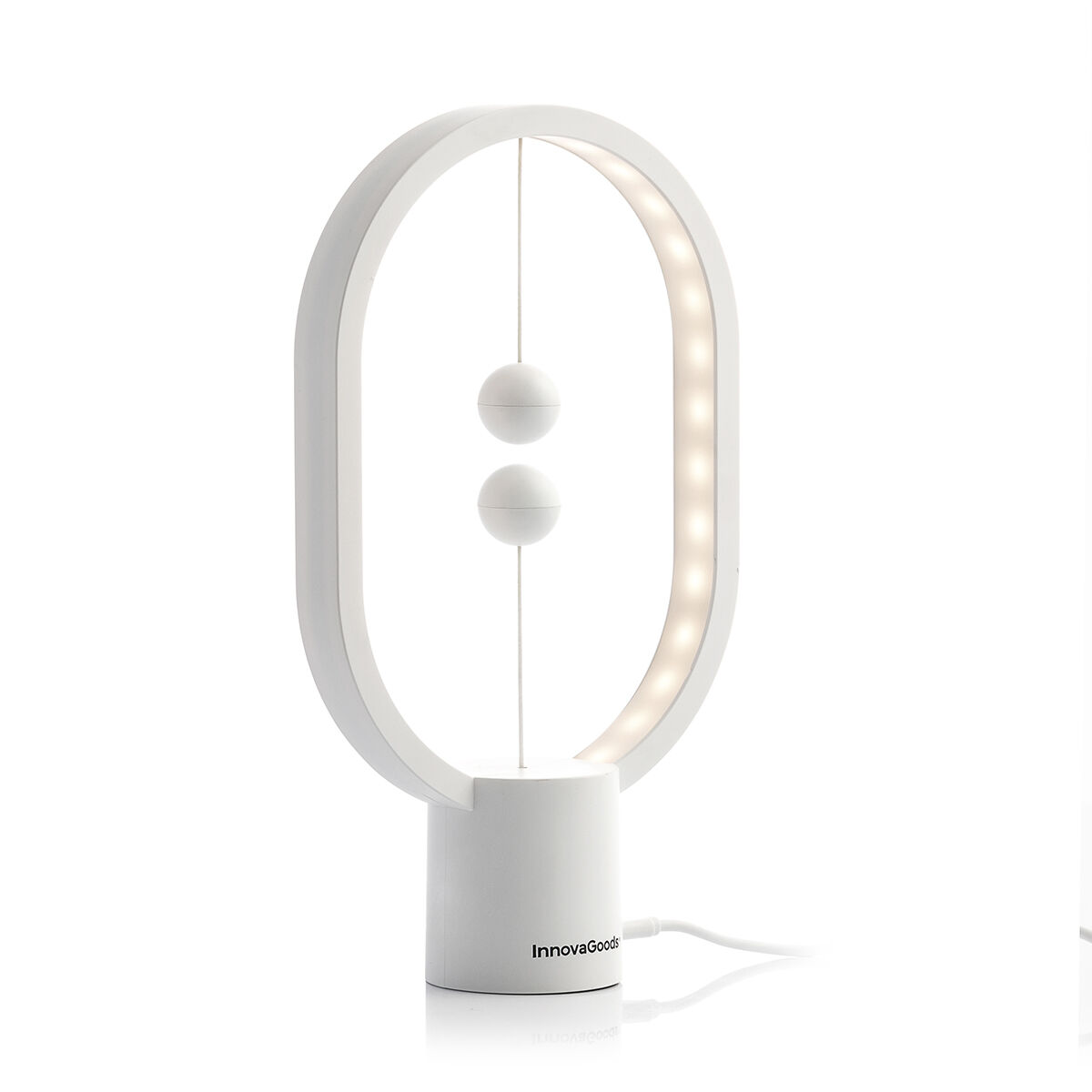 Lámpara de Equilibrio con Interruptor Magnético Magilum InnovaGoods Blanco 3 W (Reacondicionado B)