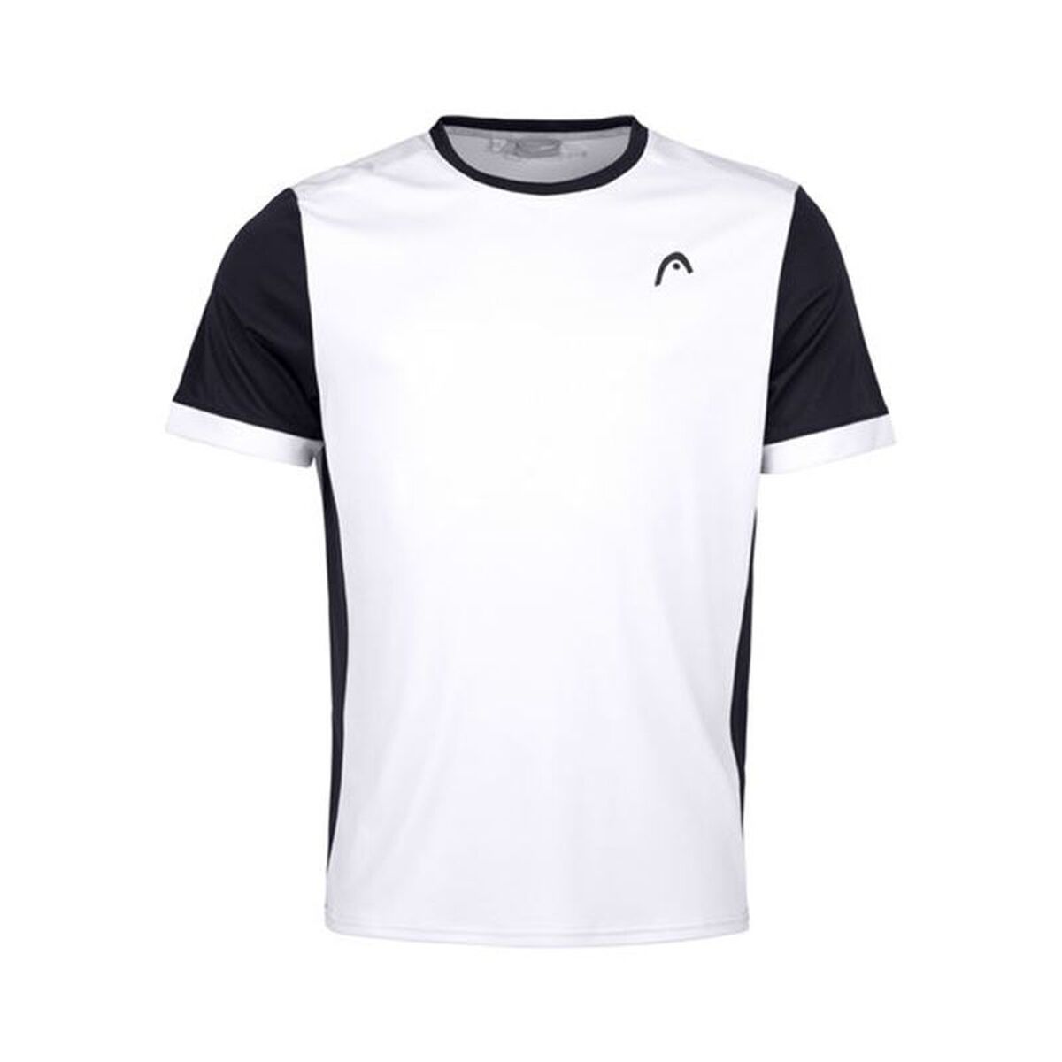 Camiseta de Manga Corta Hombre Head 811301-WHBK Blanco