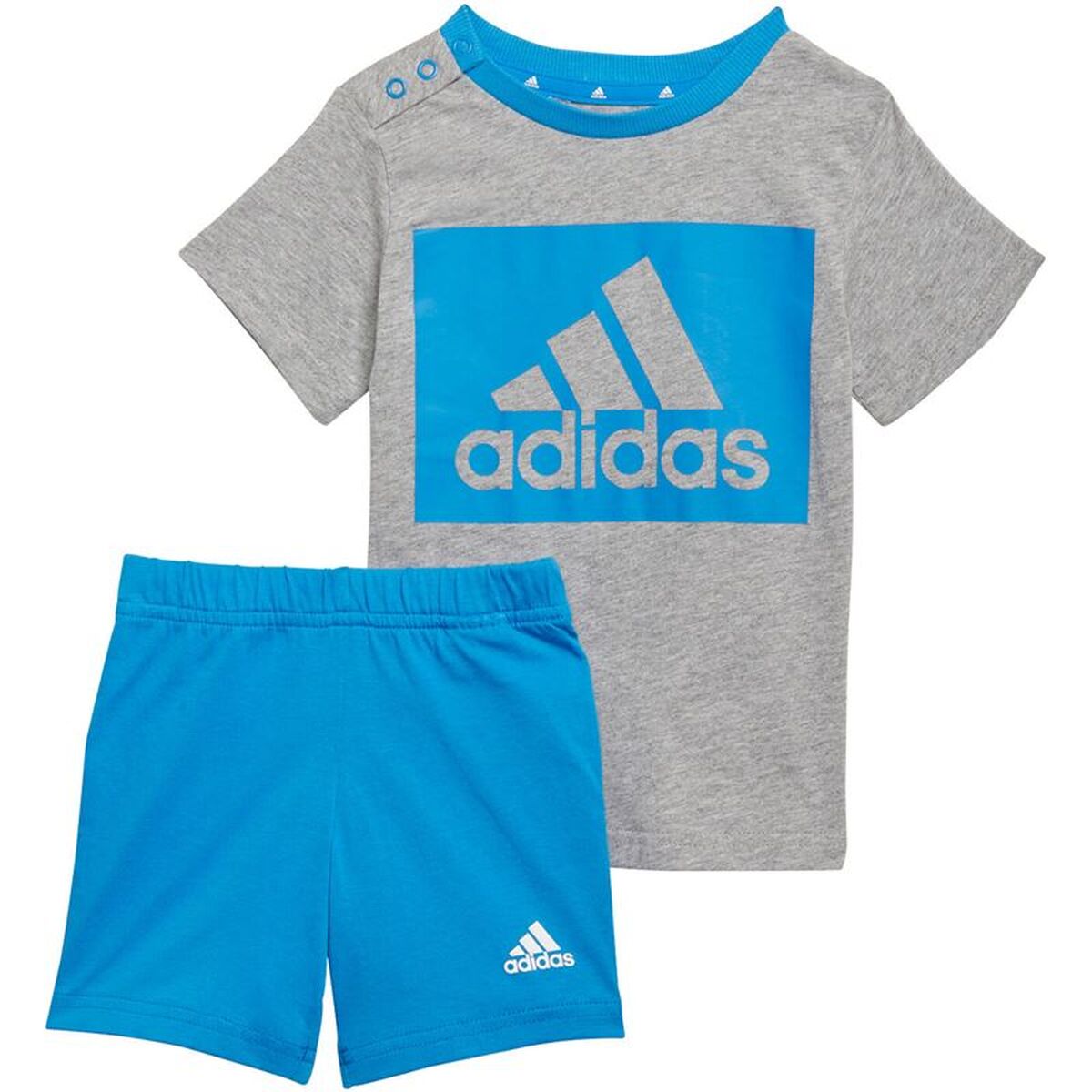 Conjunto Deportivo para Niños Adidas H65822 Gris claro
