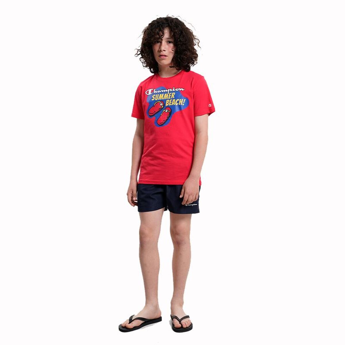 Conjunto Deportivo para Niños Champion 306391-RS005 Rojo