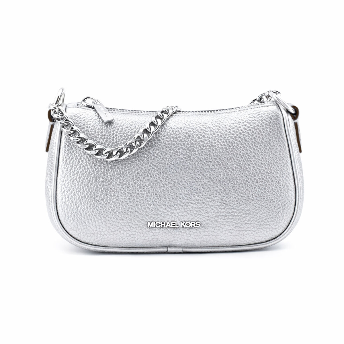 Bolso Bandolera Michael Kors Carmela Gris 20 x 12 x 7 cm