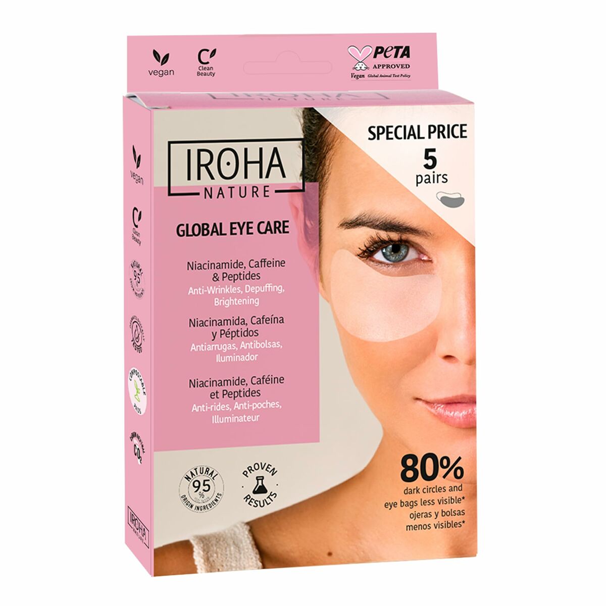 Set de Cosmética Iroha EYE PADS