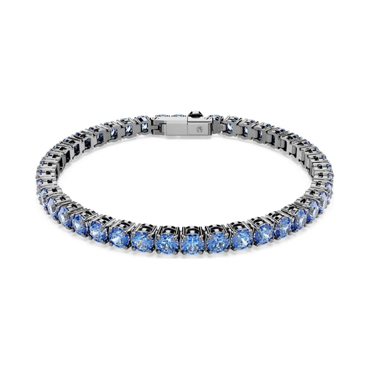 Pulsera Mujer Swarovski 5743440 Azul Plateado