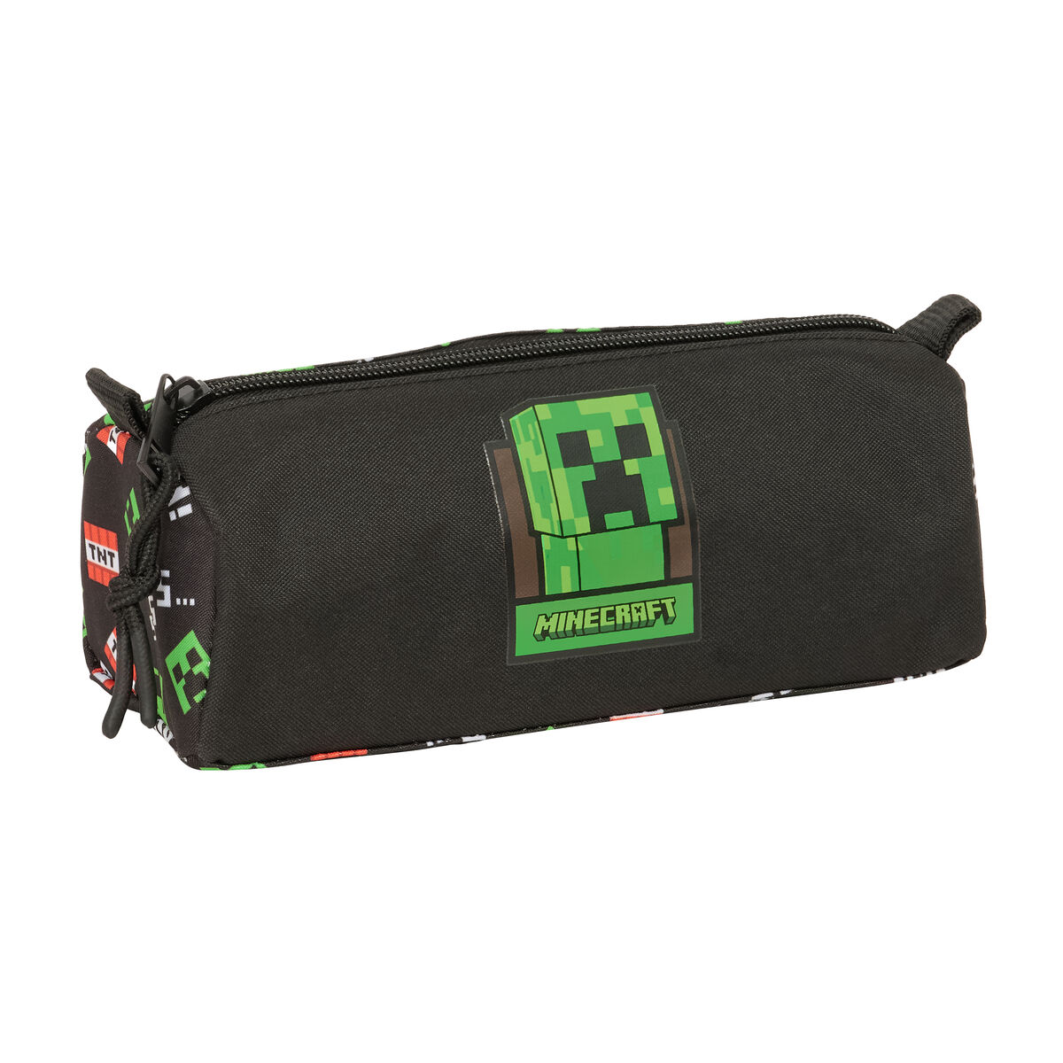 Portatodo Minecraft Negro 21 x 8 x 7 cm