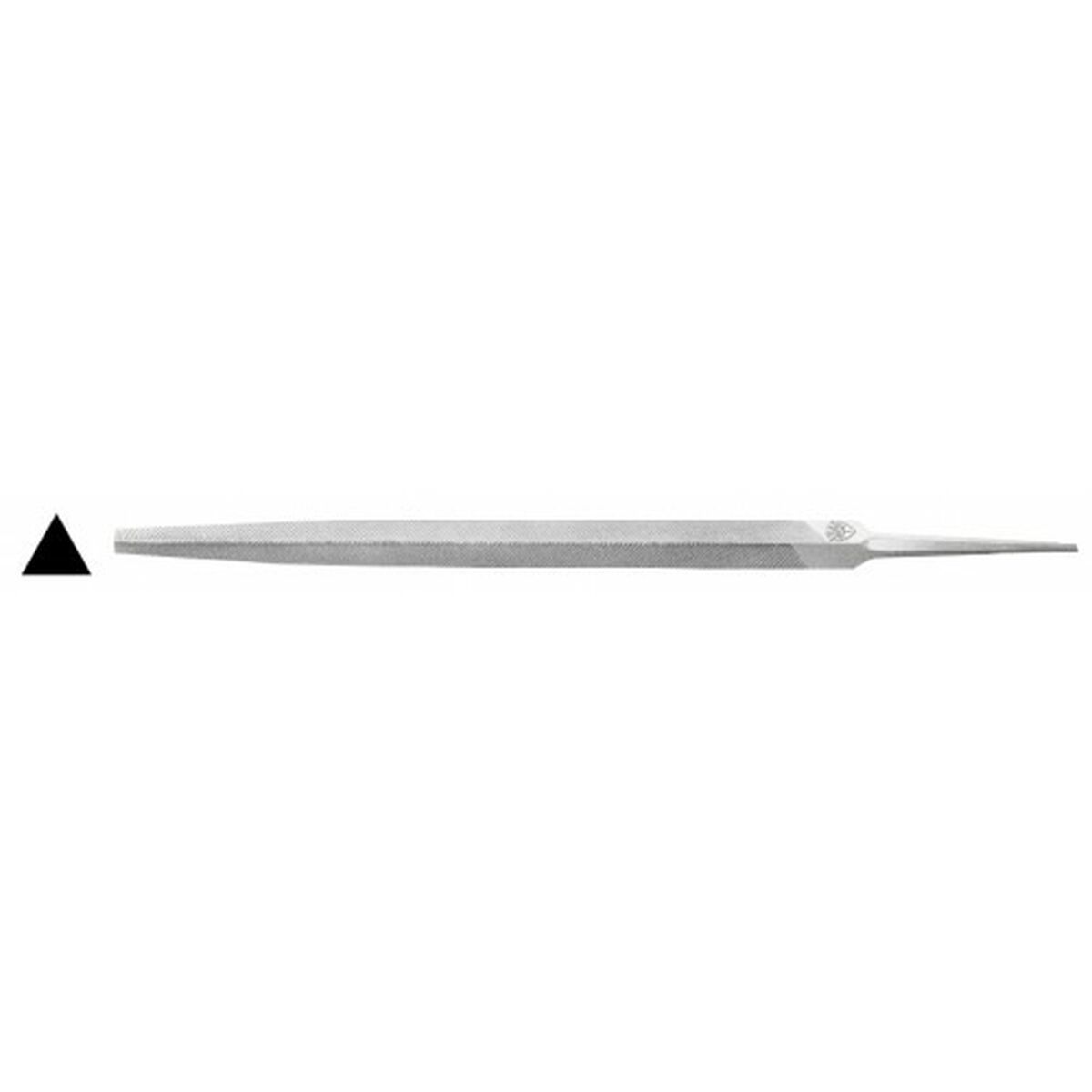 Lima de mecánico ERIZO 14" Triangular Fina