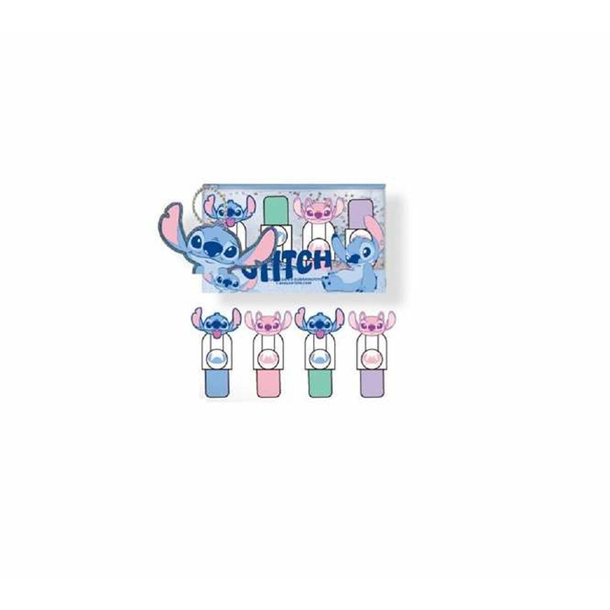 Set de Marcadores Fluorescentes Stitch