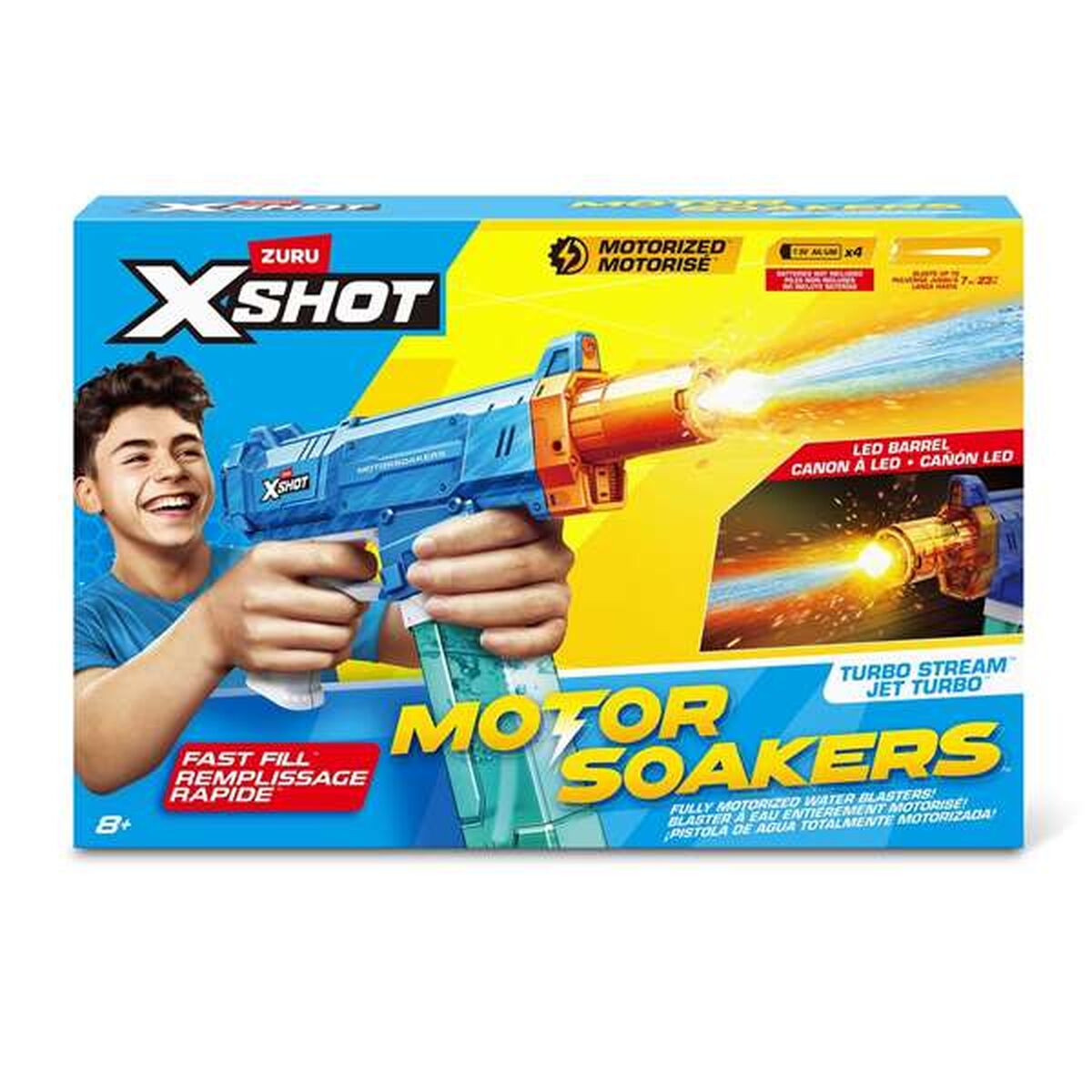 Pistola de Agua Zuru Motor Soaker 27,2 X 33,3 X 5,6 CM