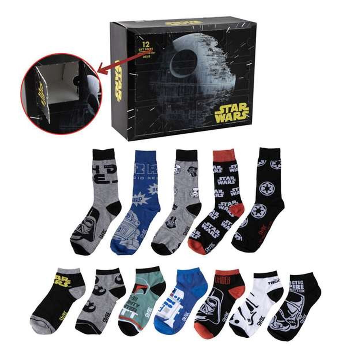 Calcetines Star Wars Multicolor 38-45