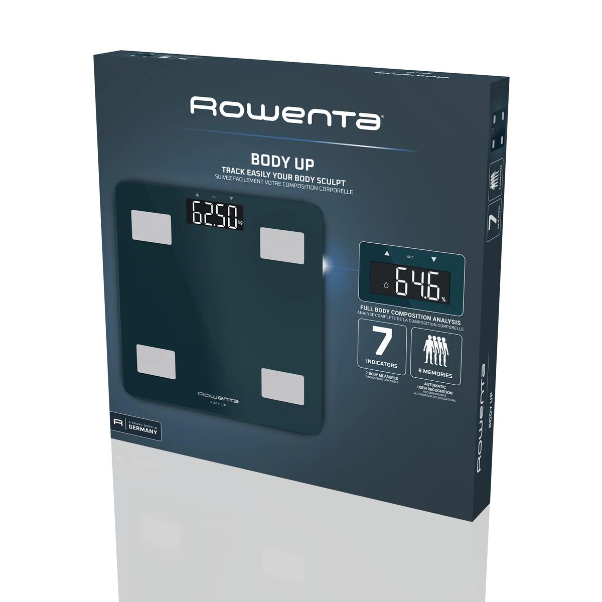 Báscula Digital de Baño Rowenta BR2600 Azul 180 kg