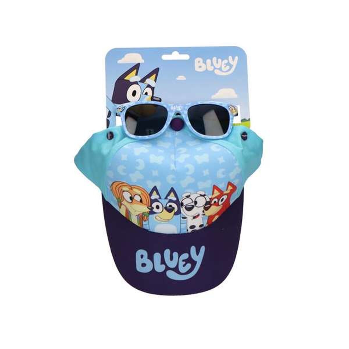 Set de gorra y gafas de sol Bluey 53 cm