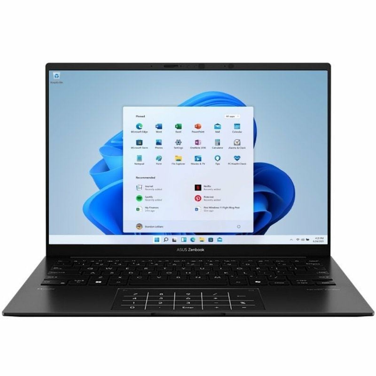 Laptop Asus Zenbook 14 OLED UM3406KA-QD074W 14" 16 GB RAM 512 GB SSD