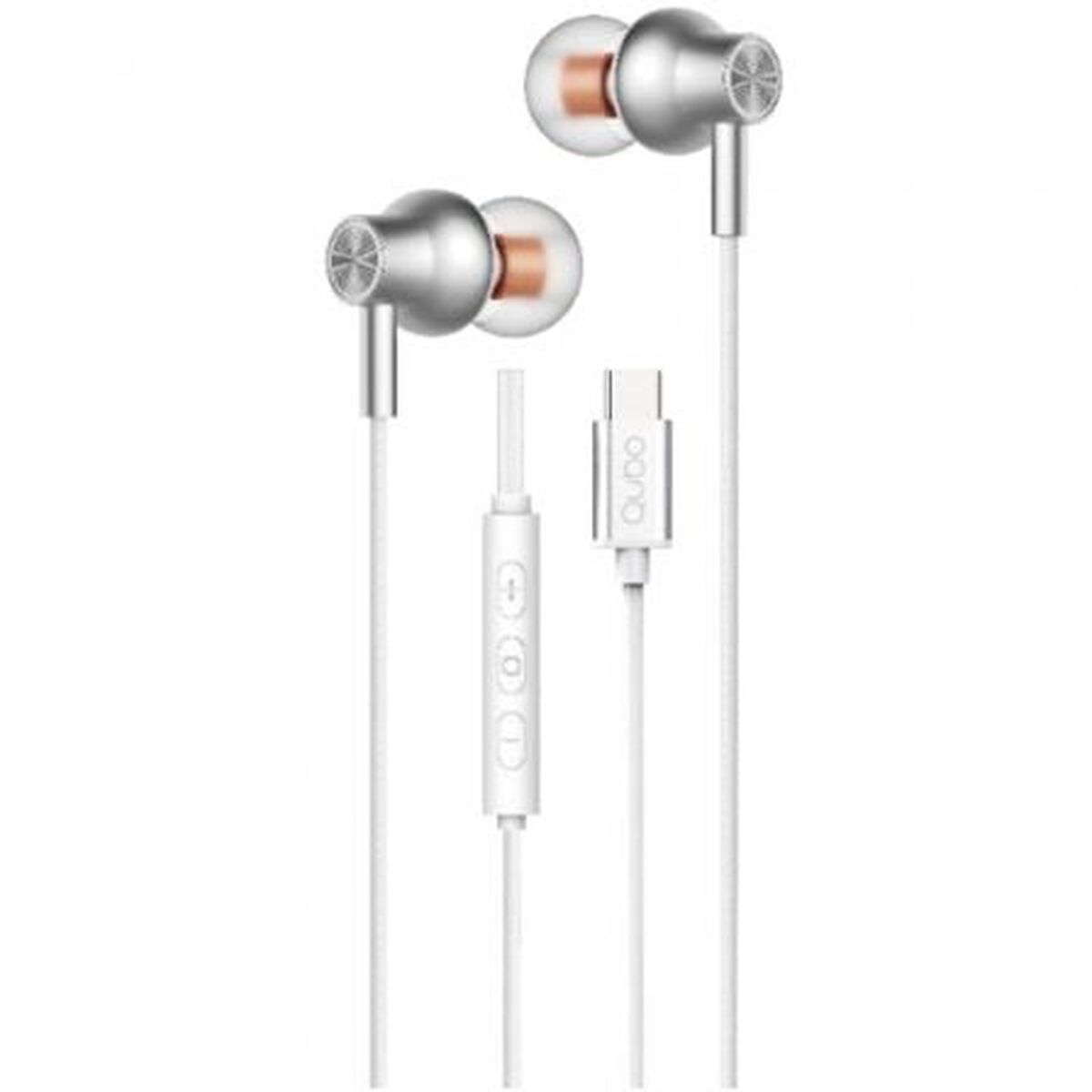 Auriculares Qubo AU-300C WT
