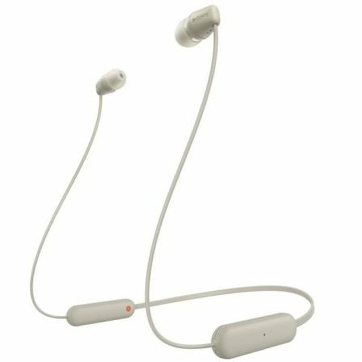 Auriculares Bluetooth Sony WI-C100 Beige Gris