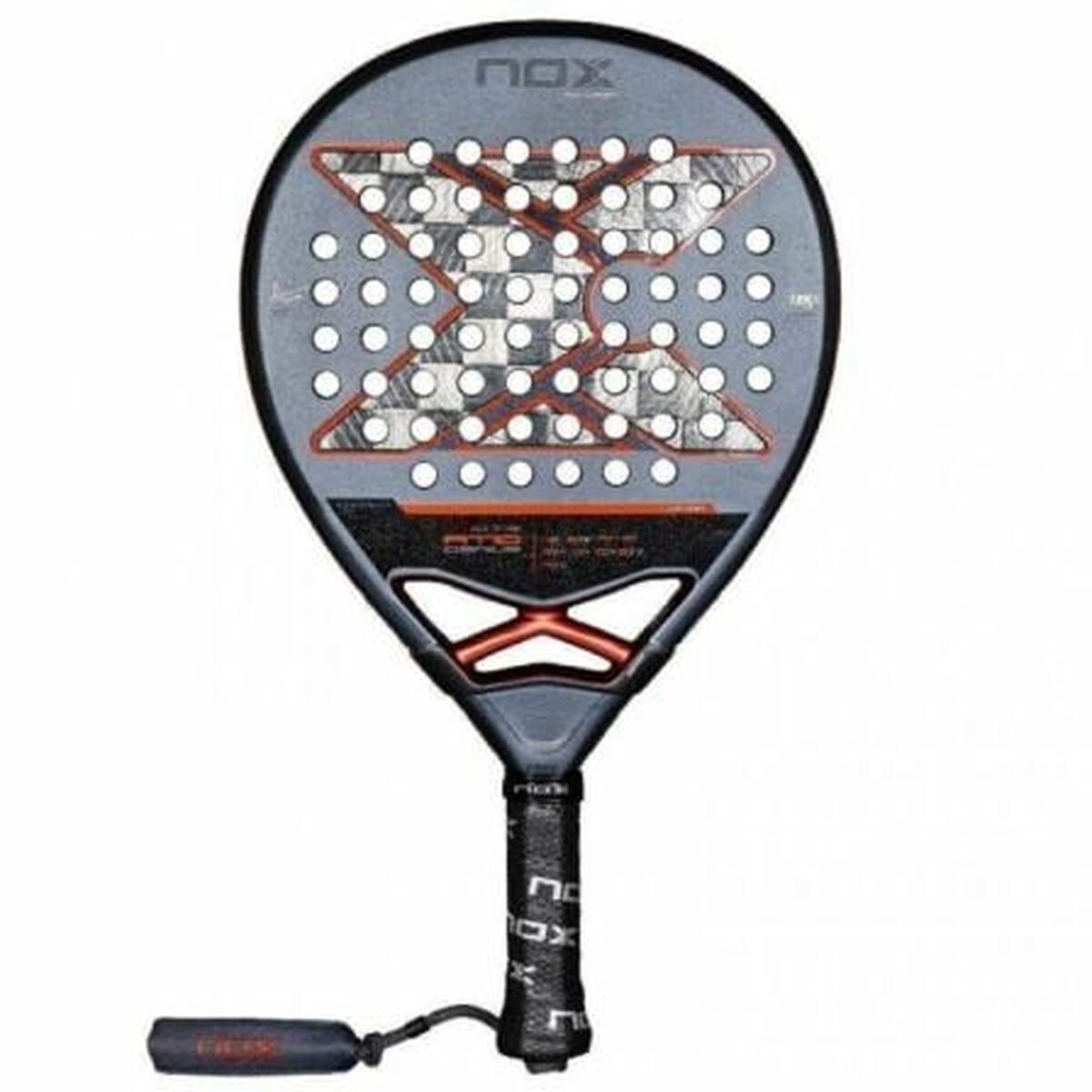 Pala de Pádel Nox Nox AT10 Genius 18K Negro Carbono