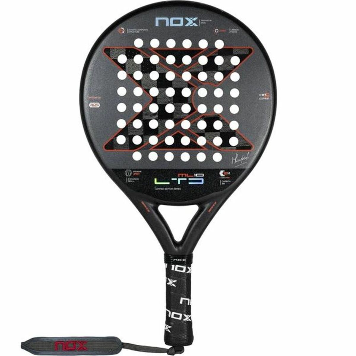 Pala de Pádel Nox PACK ML 10 LP CUP LTD23 Fibra de carbono