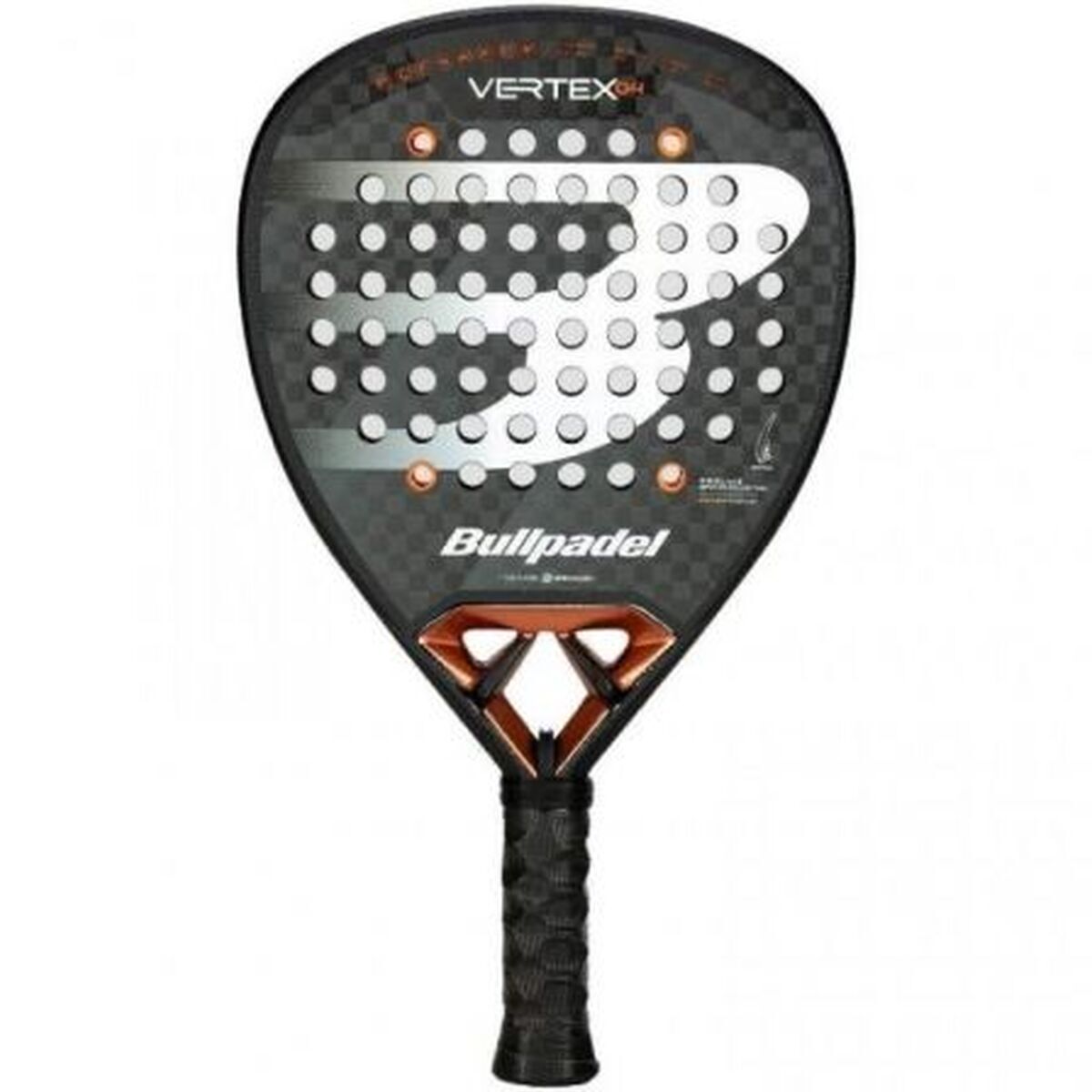 Pala de Pádel Bullpadel Vertex 04 25 Negro Fibra de carbono
