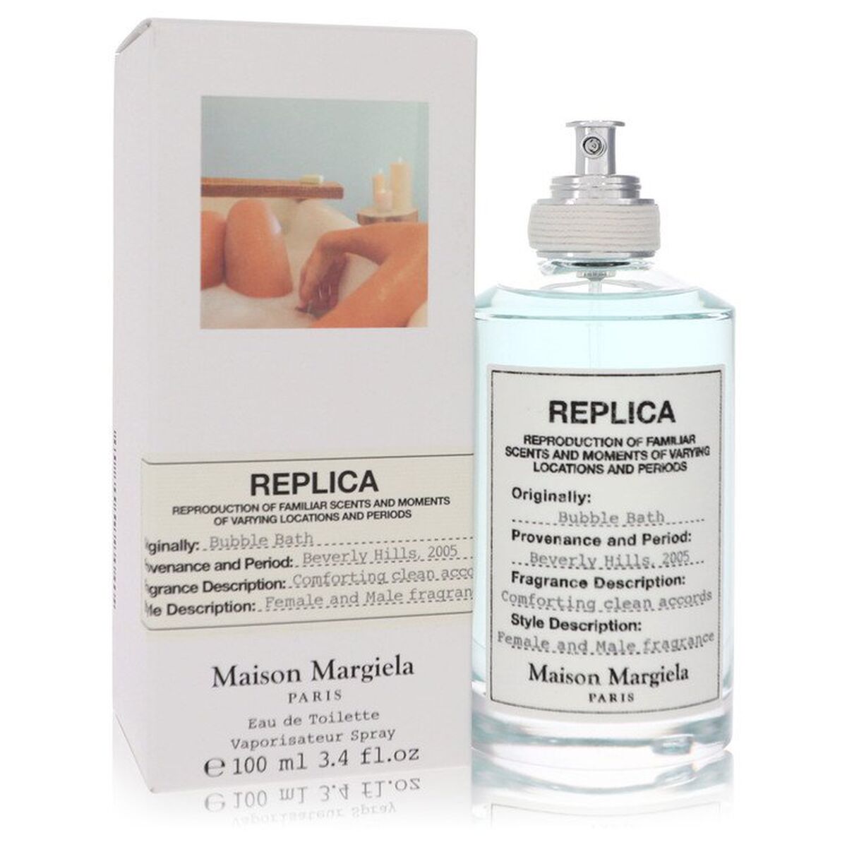 Perfume Mujer Maison Margiela Replica Bubble Bath EDT 100 ml