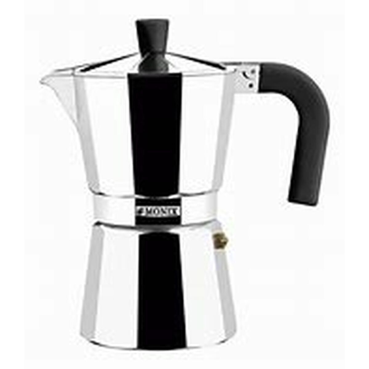 Cafetera Italiana Monix Braisogona_M620003 Plateado